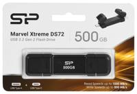 Silicon Power DS72 USB flash drive 500 GB USB Type-A / USB Type-C 3.2 Gen 2 (3.1 Gen 2) Zwart