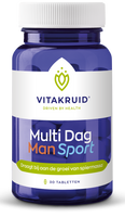 Vitakruid Multi Dag Man Sport 100% Vegan 30
