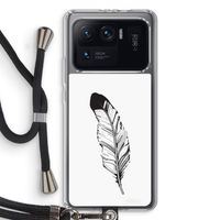 Pluim: Xiaomi Mi 11 Ultra Transparant Hoesje met koord