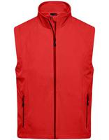 James & Nicholson JN1022 Men´s Softshell Vest - /Red - XL
