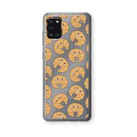 Croissant: Samsung Galaxy A31 Transparant Hoesje
