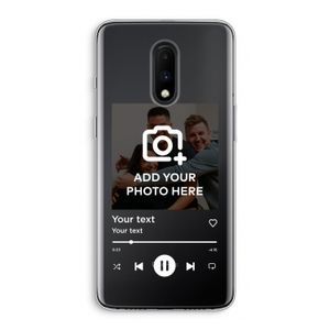 Music Player: OnePlus 7 Transparant Hoesje