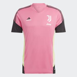 adidas Juventus Condivo 22 Trainingsshirt Heren Roze/Zwart Maat L