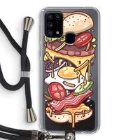Diet Coke Please: Samsung Galaxy M31 Transparant Hoesje met koord