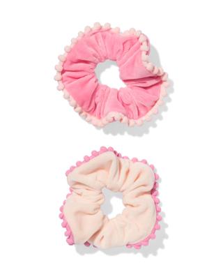 HEMA Scrunchies Roze - 2 Stuks