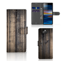 Sony Xperia 10 Book Style Case Steigerhout