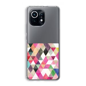 Gekleurde driehoekjes: Xiaomi Mi 11 Transparant Hoesje