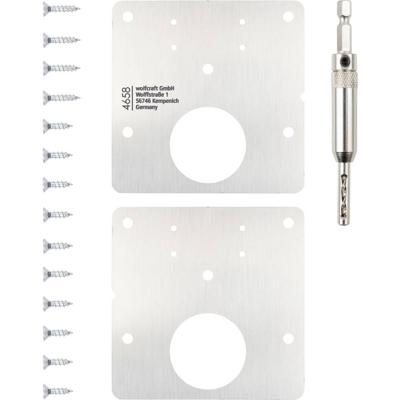 Wolfcraft Rep.montageset voor potscharnier 1 stuk(s)