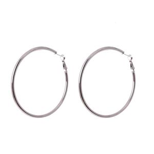 Go Dutch Label Creolen 6 cm Zilver
