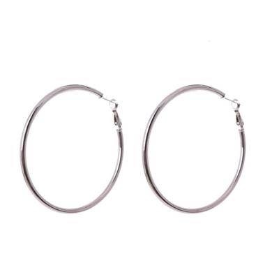 Go Dutch Label Creolen 6 cm Zilver