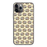 Slapende poes: iPhone 11 Pro Transparant Hoesje