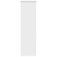 VidaXL Doucherolgordijn met cassette 70x240 cm stofbreedte 66 cm