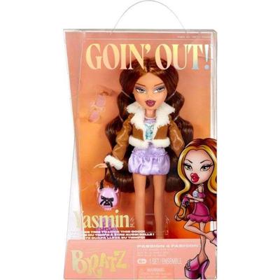 Bratz Goin' Out-pop - Yasmin - 1 verzamelbare modepop - Inclusief één outfit, één handtas en één zonnebril - Geschikt voor kinderen vanaf 6 jaar