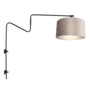 Anne Lighting wandlamp Linstrøm - zwart - metaal - 3722ZW