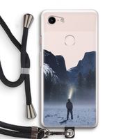 Wanderlust: Pixel 3 Transparant Hoesje met koord
