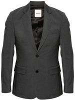 SANDRO blazer à revers crantés - Gris