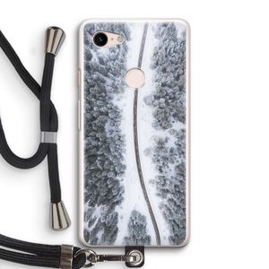 Snøfall: Pixel 3 Transparant Hoesje met koord