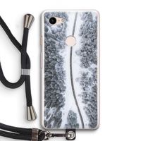 Snøfall: Pixel 3 Transparant Hoesje met koord