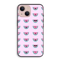 Smiley watermeloenprint: iPhone 13 Biologisch afbreekbaar hoesje
