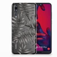 Huawei P20 Pro | TPU Case | Leaves Grey Huawei P20 Pro | TPU Case | Leaves Grey