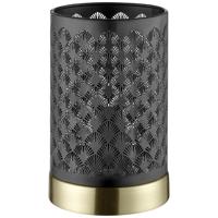 Brilliant TafellampNeolia zwart met goud - 94963/86