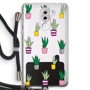 Sanseveria: Honor 6X Transparant Hoesje met koord