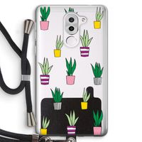 Sanseveria: Honor 6X Transparant Hoesje met koord