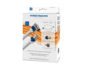 Hirschmann Shopconcept aansluitset voor versterkers Shop set 4114