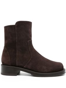 Stuart Weitzman bottines 5050 Bold en daim - Marron