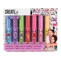 Create It! beauty lipgloss geur & glitter, 7st.