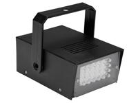 Mini stroboscoop met witte leds 24 leds op batterijen - Velleman