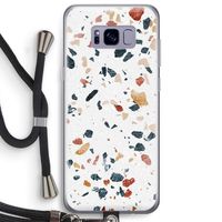 Terrazzo N°4: Samsung Galaxy S8 Plus Transparant Hoesje met koord