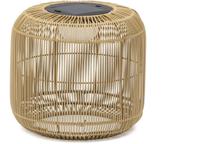 Fleur tafel buitenlamp solar 28 cm hoog