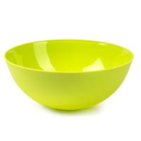 Plasticforte voedsel Serveerschaal - D25 x H10 cm - kunststof - groen - 2,5 liter