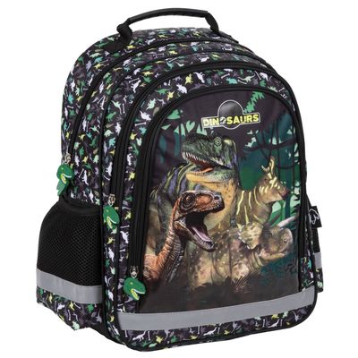 Dinosaurus Rugzak - 38 X 28 X 17 Cm - Polyester Dinosaurus Rugzak - 38 X 28 X 17 Cm - Polyester