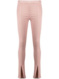 Rick Owens DRKSHDW legging à fentes - Rose