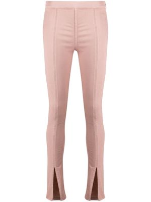 Rick Owens DRKSHDW legging à fentes - Rose