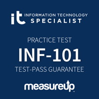 Pearson Practice Test INF-101 Information Technology Specialist Networking