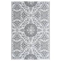 VidaXL Buitenkleed arakil 120x180 cm pp lichtgrijs