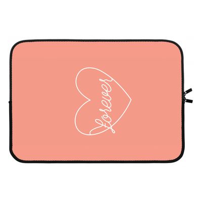 Forever heart: Laptop sleeve 13 inch
