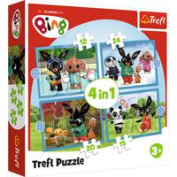 Trefl Bing 4in1 Puzzel 12-24 Stukjes