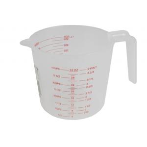 Maatbeker - kunststof - 1 liter - litermaat - keuken basic