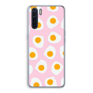 Dancing eggs: Oppo A91 Transparant Hoesje