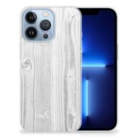 Apple iPhone 13 Pro | Bumper Hoesje | White Wood