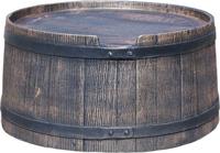 Voet voor Roto 500 liter dia. 60-69 cm x h.30 cm bruin - Meuwissen agro