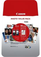 Canon 3712C004 inktcartridge 2 stuk(s) Origineel Hoog (XL) rendement Zwart, Cyaan, Magenta, Geel - thumbnail