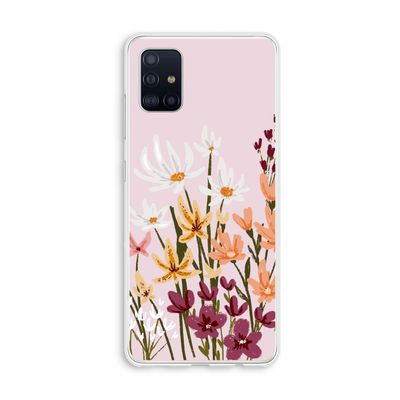 Painted wildflowers: Galaxy A51 4G Transparant Hoesje