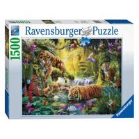 Ravensburger Puzzel Idylle bij de Waterplaats 1500st.