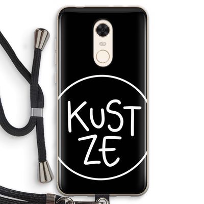 KUST ZE: Xiaomi Redmi 5 Transparant Hoesje met koord