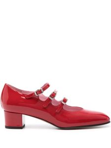 Carel Paris escarpins Kina 40 mm en cuir - Rouge